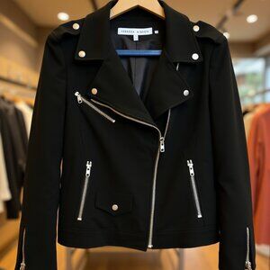 Rebecca Minkoff wool biker jacket